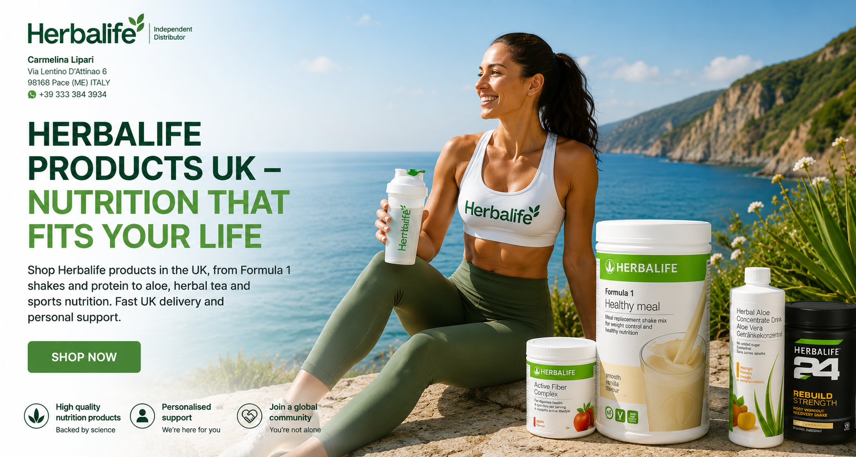 HERBALIFE PRODUCTS UK – NUTRITION THAT FITS YOUR LIFE