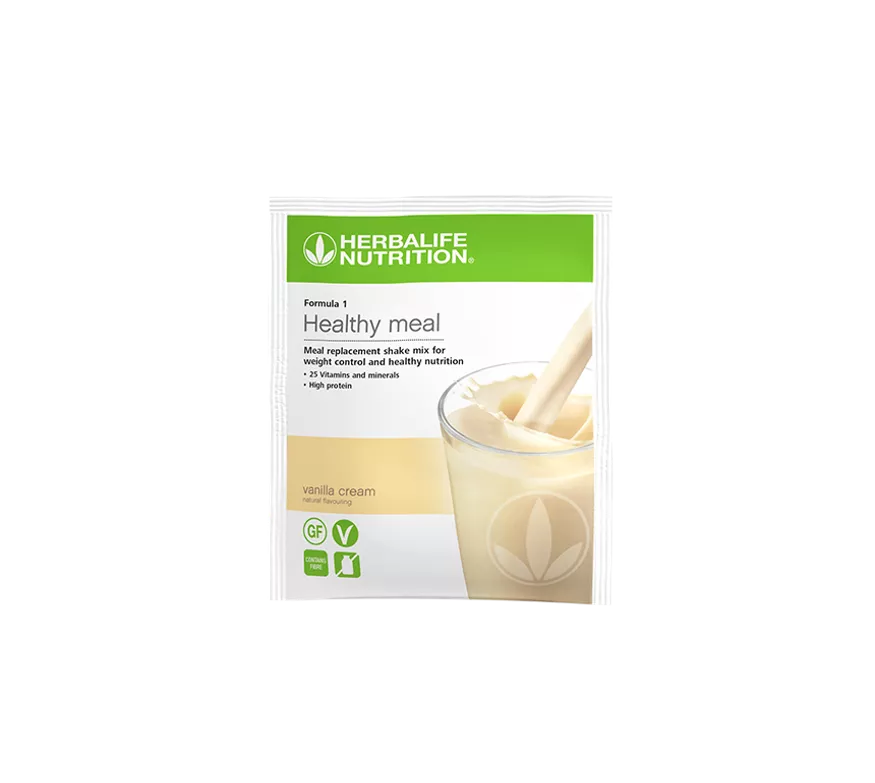 (1 x F1 Vanilla Cream Sachets, 1 x F1 Cookies Crunch Sachets, 1 x F1 Smooth