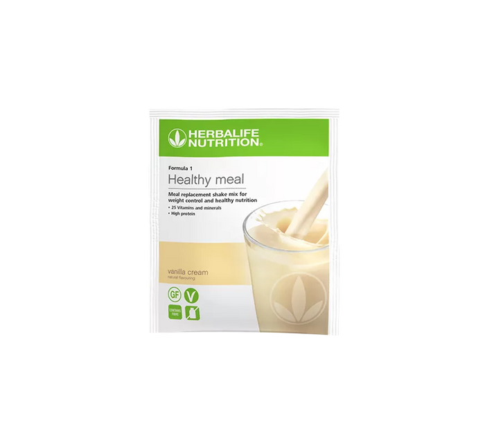 (1 x F1 Vanilla Cream Sachets, 1 x F1 Cookies Crunch Sachets, 1 x F1 Smooth