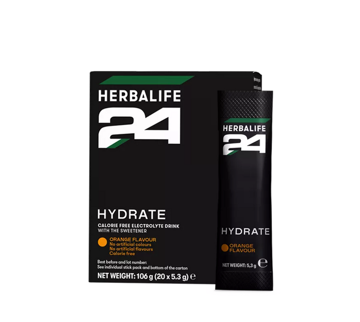 Hydrate - Orange flavour - pack of 20 sticks