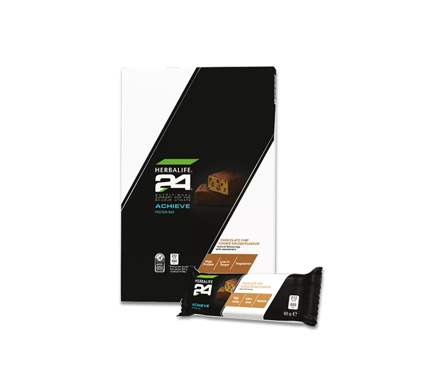 Achieve Protein Bars Chocolate Chip Cookie Dough Flavour - 6 per box