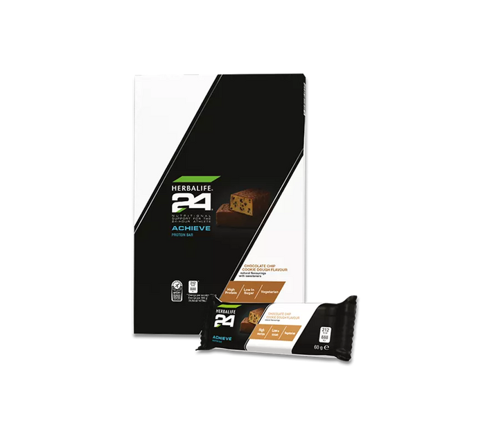 Achieve Protein Bars Chocolate Chip Cookie Dough Flavour - 6 per box