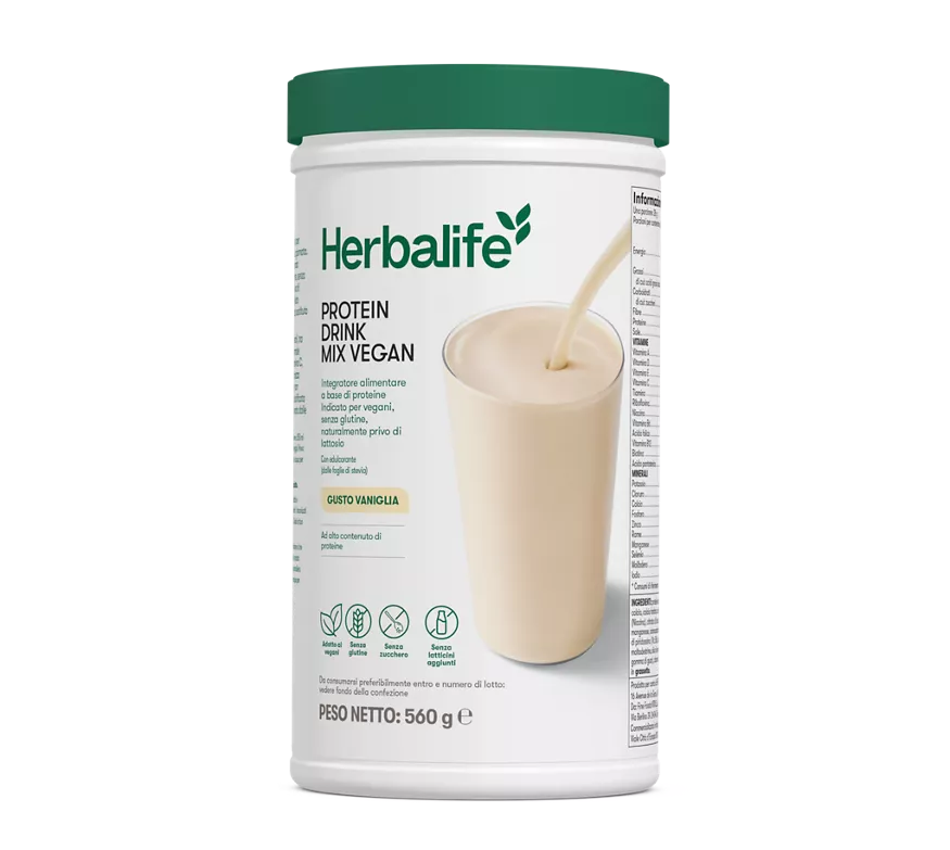 Vegan Protein Drink Mix - Vanilla (560g canister)
