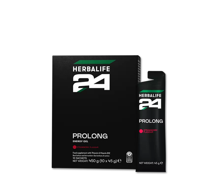 Prolong Energy Gel - Strawberry flavour - 10 x 45g sachets