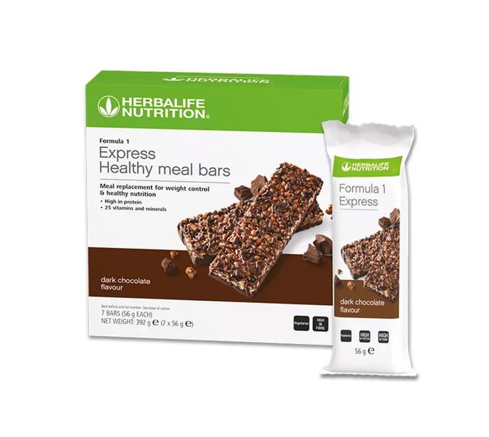 Formula 1 Express Bar - Dark Chocolate flavour (7 bars per box)